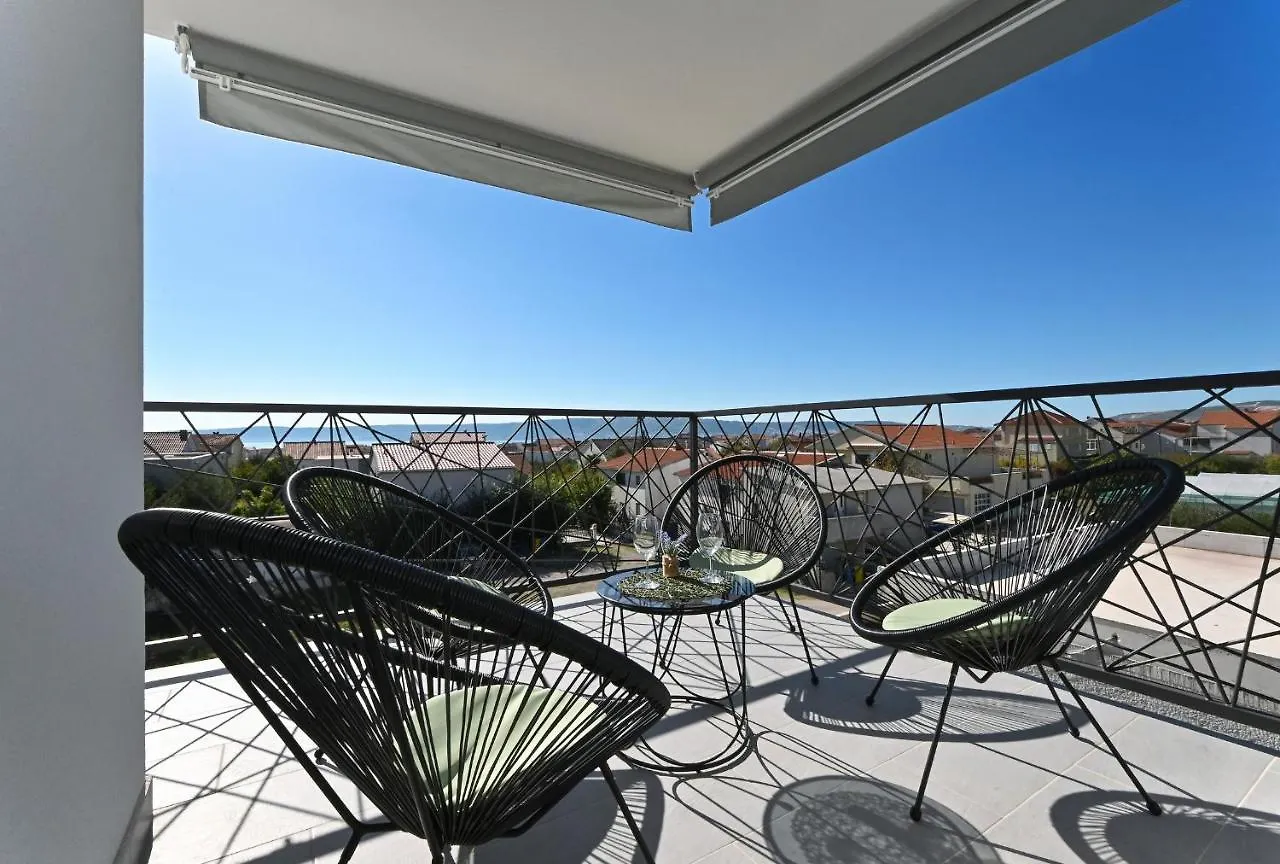 Luxury Apartment White Crystal Kastela