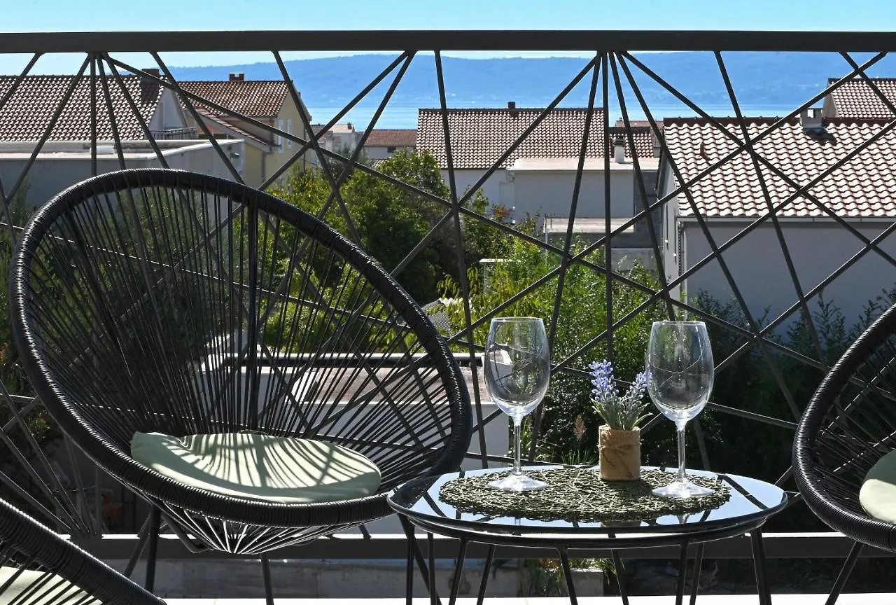 Luxury Apartment White Crystal Kastela